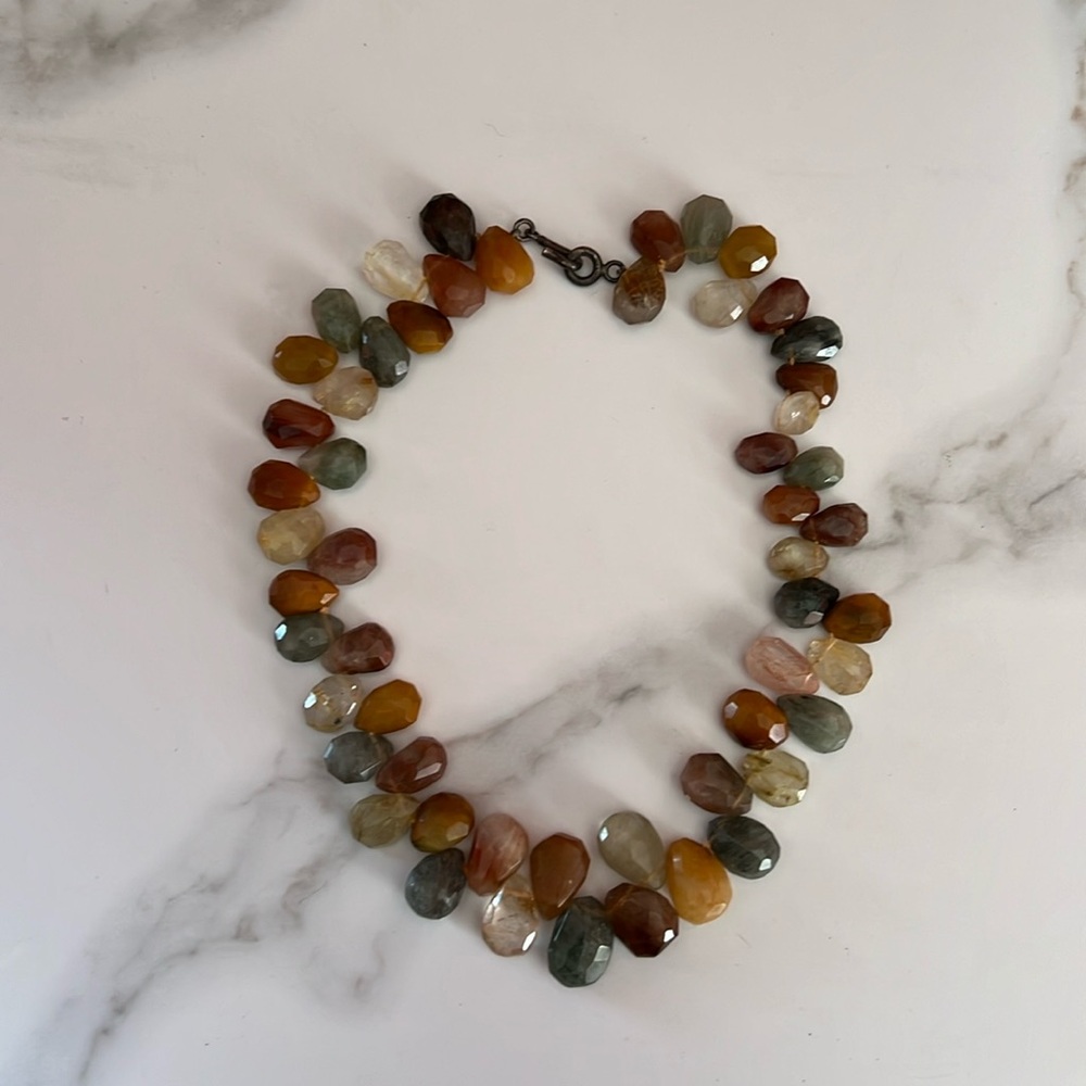 Various Stone  Necklace